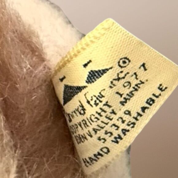 Vintage 1977 Animal Fair Bigfoot Capitan Caveman?? Stuffed Animal Plush 21” - Picture 7 of 12